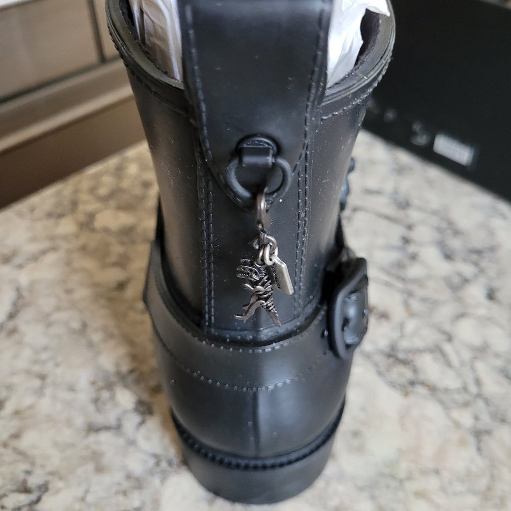 Coach Waterproof Moto Boots